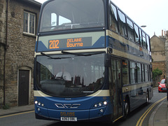 DSCF5920 Delaine Buses AD63 DBL in Stamford - 11 Sep 2014