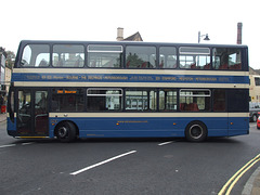 DSCF5923 Delaine Buses AD63 DBL in Stamford - 11 Sep 2014