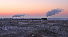Steam before sunrise