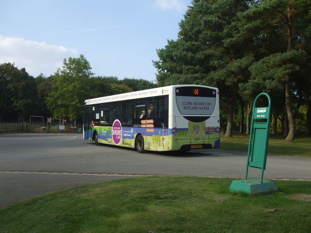 DSCF5909 Centrebus 506 (YX13 EJC) at Rutland Water - 10 Sep 2014