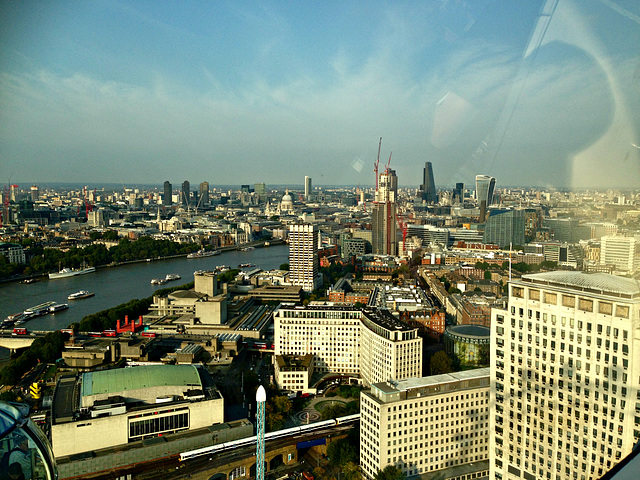 City of London from the Eye