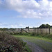 Gate into a field - Panorama 1