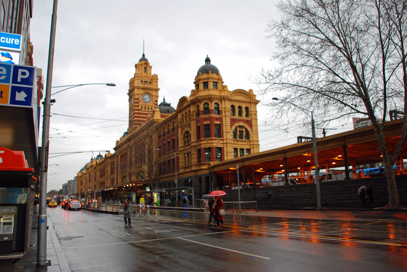 Flinders Street,  Melbourne, VIC, Australia