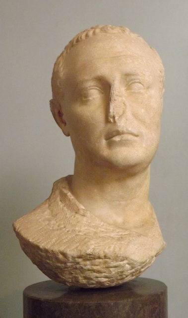 Marble Portrait of an Unknown Man from Rhodes in the British Museum, May 2014