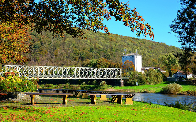 Herbst an der Weser