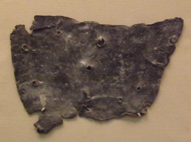 Lead Curse in the British Museum, May 2014