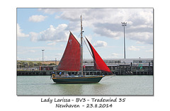 Lady Larissa  - Newhaven - 23.8.2014