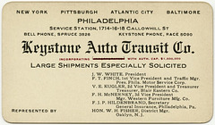 Keystone Auto Transit Company, Philadelphia, Pa., ca. 1917