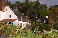 Glenlyon Estate housing, Fortingall, Perthshire, Scotland