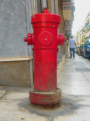 EYDAP fire hydrant