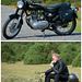 Man and Motorbike.........and Ice Cream