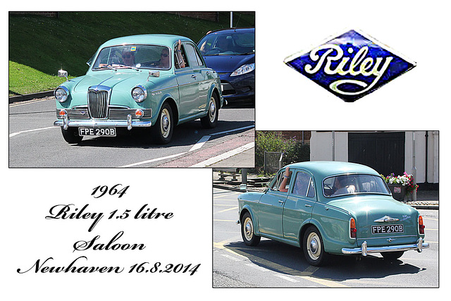 1964 Riley 1.5L Saloon - Newhaven - 16.8.2014