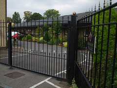 Entrance gates to Beaumont Village