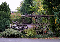 Horse drawn hearse - The Running Stream, Weybourne