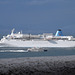 Cruise Ship in Sorrento, June 2013