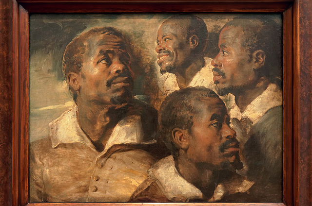 "Quatre études de la tête d'un Maure" (Peter Paul Rubens)