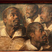 "Quatre études de la tête d'un Maure" (Peter Paul Rubens)