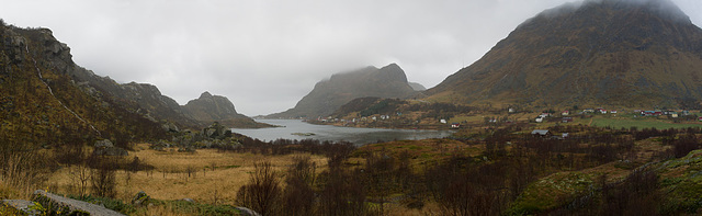 A wet day in the Lofotens