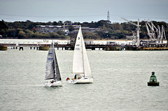Sailing Southampton Water