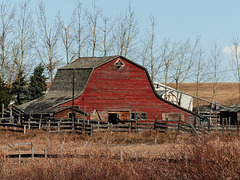 A beautiful country barn