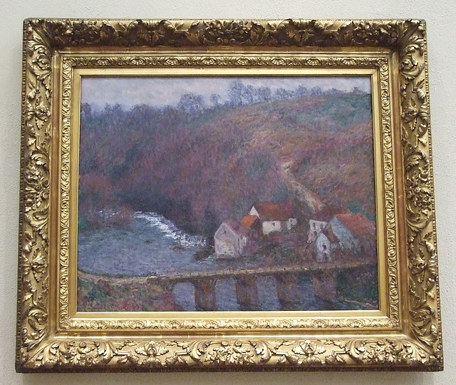 The Grande Creuse at Pont de Verry by Monet in the Philadelphia Museum of Art, August 2009