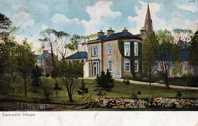 Carnwath House, Lanarkshire (Demolished)