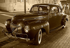 1940 Dodge - sepia