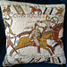 Bayeux Tapistry cushion