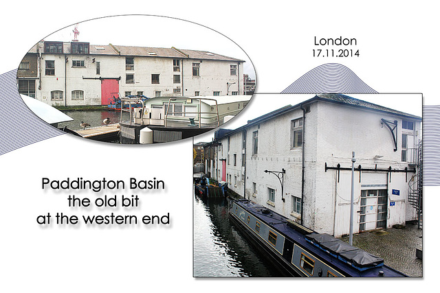 Paddington Basin - the old bit - London - 17.11.2014
