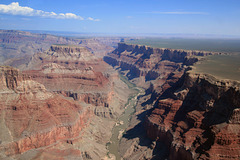 Bird's eye view of Grand Canyon