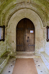 Church of St George Arreton South porch door