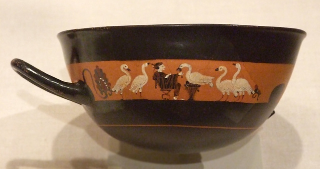 Terracotta Kylix:  Band Cup in the Metropolitan Museum of Art, July 2011