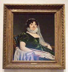 Portrait of the Countess of Tournon by Ingres in the Philadelphia Museum of Art, August 2009