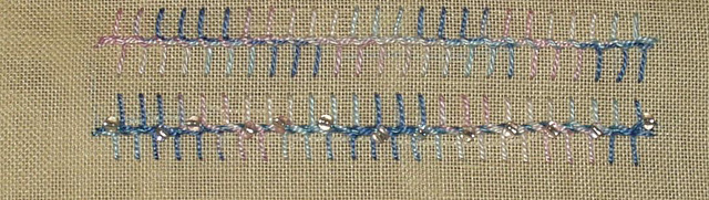 ##138 and 139 - Barb and Beaded Barb stitches