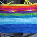 Crocheted laptop cover