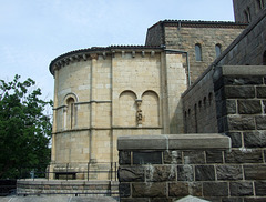 Exterior of the Apse of a Chapel in the Cloisters, June 2011