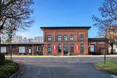 Hagenow, Stadtbahnhof (Stadtseite)