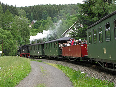 Preßnitztalbahn Richtung Schmalzgrube