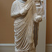 Limestone Statue of a Wreathed Boy Holding a Ball or Piece of Fruit in the Metropolitan Museum of Art, July 2010