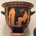 Terracotta Bell-Krater Attributed to the Danae Painter in the Metropolitan Museum of Art, February 2012