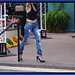 Bud Light Spanish girl in high heels- Recadrage