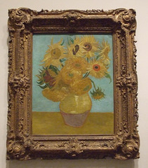 Sunflowers by Van Gogh in the Philadelphia Museum of Art, August 2009