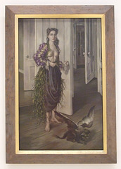 Birthday by Dorothea Tanning in the Philadelphia Museum of Art, August 2009