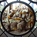 Roundel with Sorgheloos (Carefree) with Easy Fortune in the Cloisters, October 2010