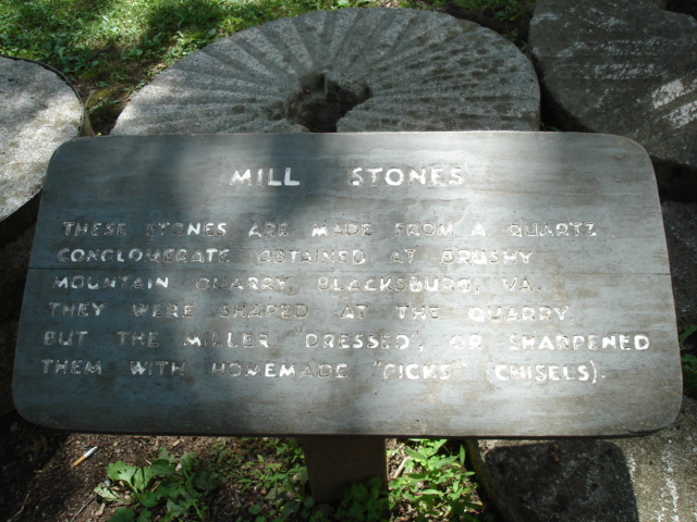 Mill stones/Rural life in Appalachia.