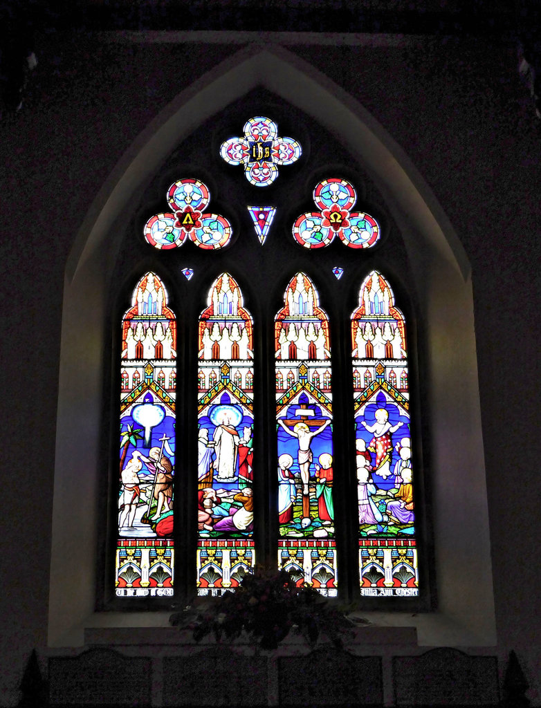Church of St Laurence, Seale - West wall window