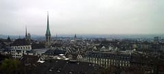 over the roofs of Zurich