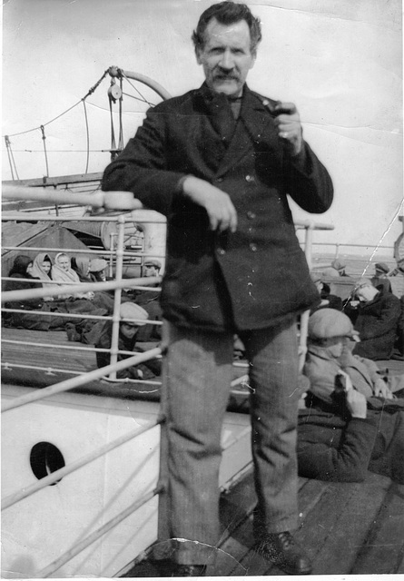 William Hall (1866-1945) on Atlantic crossing