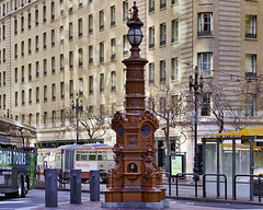 Lotta's Fountain – Market Street at the Intersection of Geary and Kearny Streets, Financial District, San Francisco, California