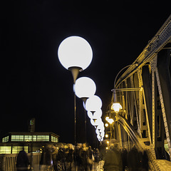 Berlin. Bornholmer Brücke. 9. November 2014